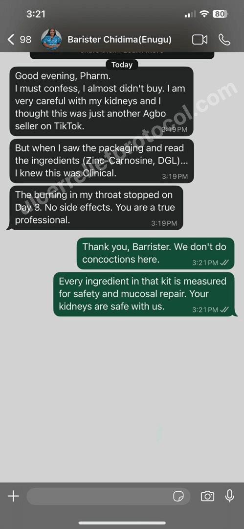Barrister whatsapp review