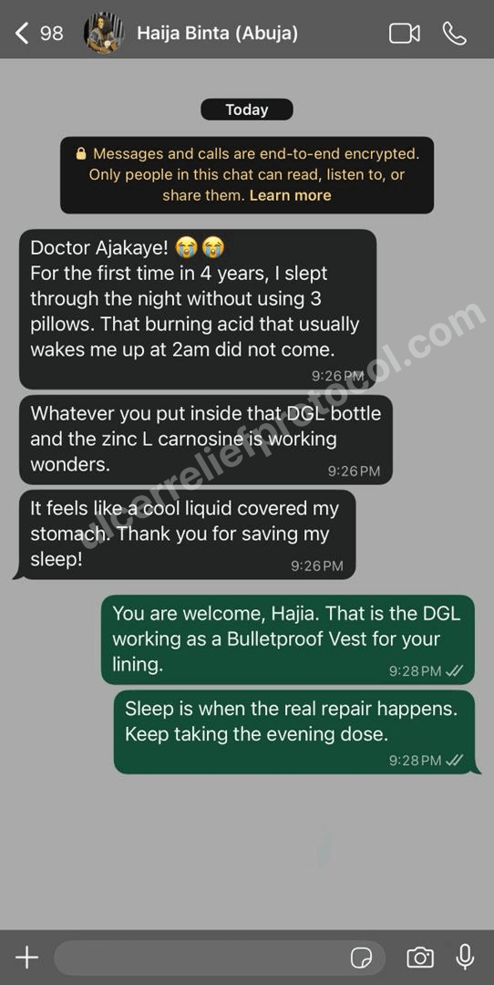 Binta's whatsapp review